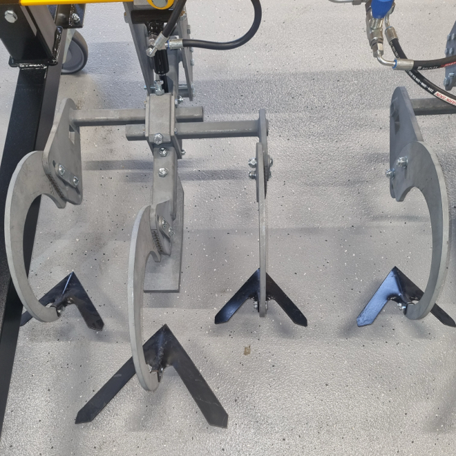 Landwirtschaftliche Hacke zur Beikrautregulierung