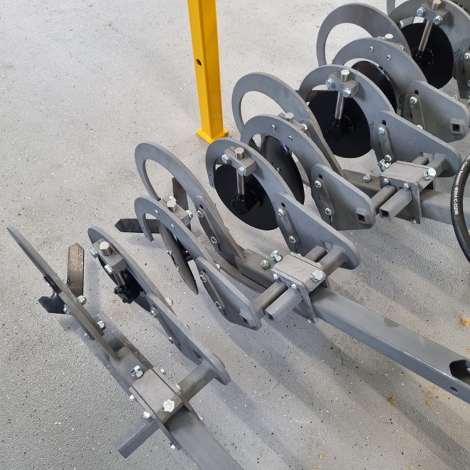 Landwirtschaftliche Hacke zur Beikrautregulierung