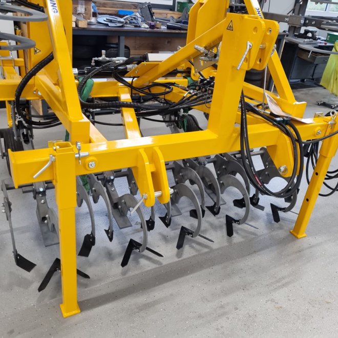 Landwirtschaftliche Hacke zur Beikrautregulierung