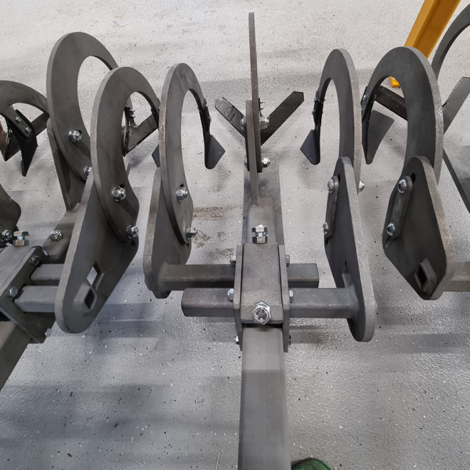 Landwirtschaftliche Hacke zur Beikrautregulierung